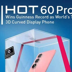 Infinix Hot 60 Pro+ Earns Guinness Title for World’s Thinnest 3D Curved Display Smartphone
