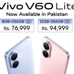 Vivo V60 Lite 4G and 5G Versions Now Available in Stores Across Pakistan