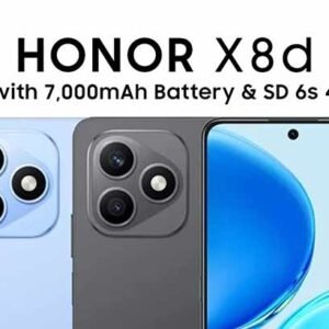 Honor X8d Appears with Massive 7000mAh Battery & New Snapdragon 6s Gen 2 Chip