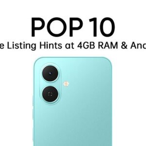 Tecno Pop 10 Indexed on Google Play Console with 4GB RAM and Android 15 OS