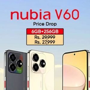 ZTE Nubia V60 Price Drop in Pakistan; Rs 2,000 Discounted for 6/256GB Variant
