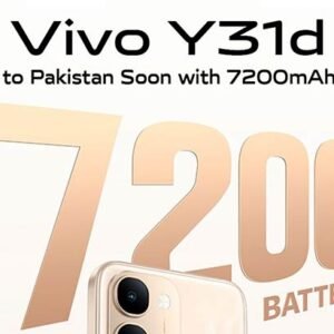 Vivo Y31d Heading to Pakistan Soon with 7200mAh Battery and Origin OS 6