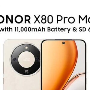 Honor X80 Pro Max Leaked with Key Specs; Expect 11,000mAh Battery & SD 6 Gen 5 Chip