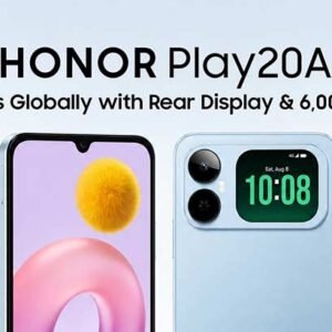 Honor Play 20A Debuts Globally with Rear Selfie Display and 6000mAh Battery